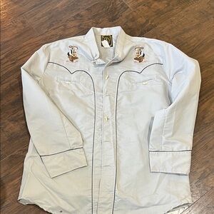 Embroidered Western Shirt